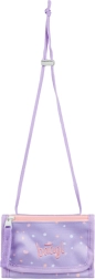 Baagl portefeuille tour de cou Mazlíčci – portefeuille textile violet avec cordon