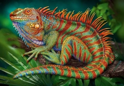 Cherry Pazzi Puzzle Incroyable Iguane 500 Pièces