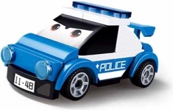 Sluban voiture de police à ressort avec des yeux