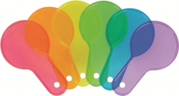 Plaquettes plastiques colorées pour enfants