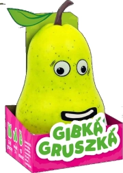 Jeu de cartes familial Gibka Gruszka avec minuteur en forme de poire