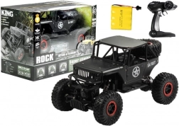Jeep RC 1:18 noir