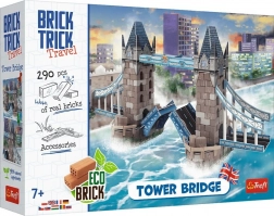 Jeu de construction en briques Tower Bridge – TREFL Brick Trick Travel (290 pièces)