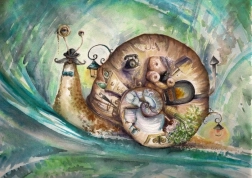 puzzle escargot 1000 pièces