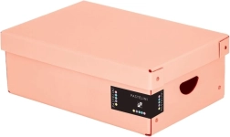 Boîte de rangement en stratifié PASTELINI, petite, abricot