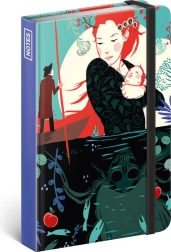 Carnet ligné avec design d’auteur de Kateřina Bažantová 11 × 16 cm