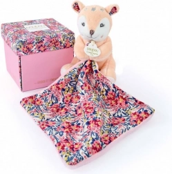 Coffret cadeau Doudou – biche en peluche et couverture