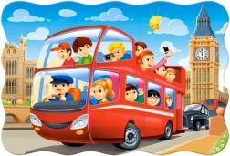 Castorland puzzle maxi de sol autobus londonien 20 pièces