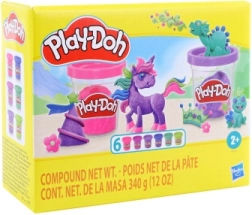 Play-Doh collection scintillante – set de 6 pots de pâte à modeler