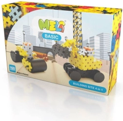 Meli kit de construction Chantier 4en1 – 160 pièces