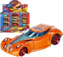 Petite voiture de course en métal 8 cm