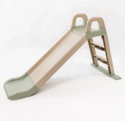 Doloni toboggan 140 cm EKO pour enfants – Beige-vert