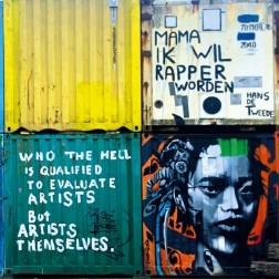 Puzzle carrés CURIOSI Amsterdam – motif II, 80 pièces