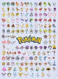 Puzzle des 151 premiers Pokémon 500 pièces