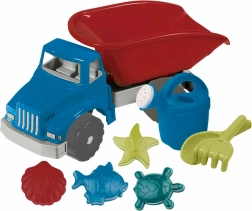 Ensemble de jeu de sable avec voiture en plastique recyclé