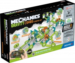Mechanics Gravity RE Combo Starter Set de GEOMAG – jeu de construction magnétique