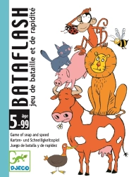 Jeu de cartes Bataflash de Djeco