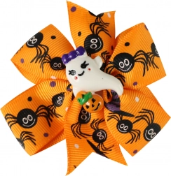 Barrette à cheveux Orange Fantôme