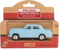 Modèle de voiture Warszawa 223 bleu
