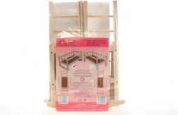 Berceau en bois pour poupées