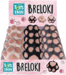 Pendentif patte mix 3 motifs 12 pièces présentoir