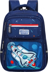 Sac à dos scolaire pour enfants motif spatial 20 L