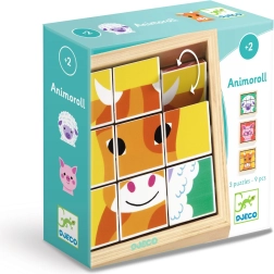 Puzzle rotatif Ferme Djeco