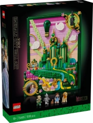 LEGO WICKED Tableau Emerald City – set mural pour adultes