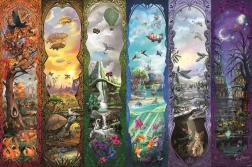 Puzzle RAVENSBURGER Les chemins de la fantaisie 7000 pièces