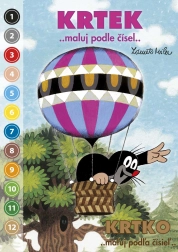 Coloriage A5 La Petite Taupe – peins par numéros