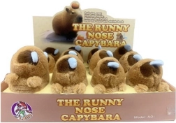 Capybara avec nouille extensible