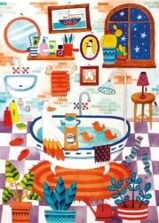 Puzzle L’heure du bain 1000 pièces