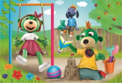 Puzzle Treflíci : Amusement au jardin 100 pièces