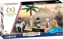 Cobi Construction Campagne d’Égypte de Napoléon – diorama avec la Pierre de Rosette (243 pièces)