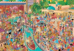 Puzzle JUMBO Jan van Haasteren Fata Morgana à Efteling 5000 pièces