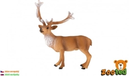 Figurine en plastique de cerf élaphe 16 cm