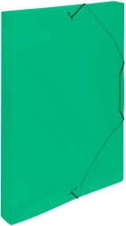 Boîte avec poignée en caoutchouc A4 Lines verte