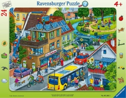 Puzzle Ravensburger Notre ville verte 24 pièces