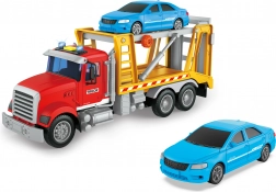 Tracteur avec voiture et effets lumineux et sonores 32 cm