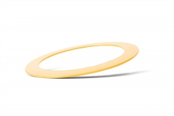 anneaux de jonglage en bioplastique pour débutants, diamètre 24 cm (lot de 3)