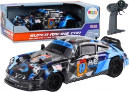 voiture RC drift 1:18 avec pneus en caoutchouc – bleue