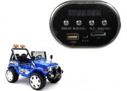 Panneau musical pour voiture pour enfants Jeep