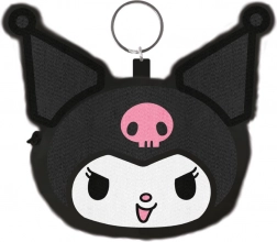 Porte-monnaie en peluche Kuromi