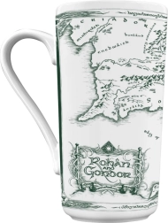Mug en céramique Le Seigneur des Anneaux – carte blanche 470 ml