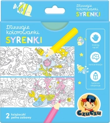 Longs coloriages – Sirènes 4+