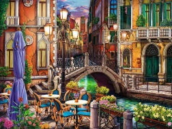 Puzzle Ravensburger Au crépuscule à Venise XL – 750 pièces