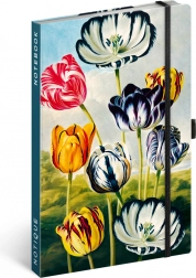 Carnet Tulipes de Kateřina Winterová, ligné, 13 x 21 cm