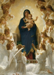 Puzzle Vierge Marie et anges 1000 pièces
