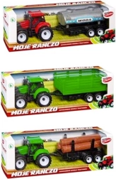 Tracteur avec remorque