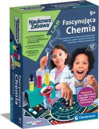 divertissement scientifique – chimie fascinante CLEMENTONI (version polonaise)